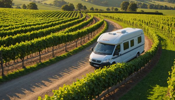 La route des grands crus séduit tous les camping-caristes
