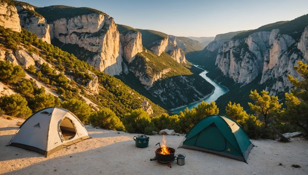 Camping dans les Gorges du Verdon : Découvrez les paysages grandioses du Verdon