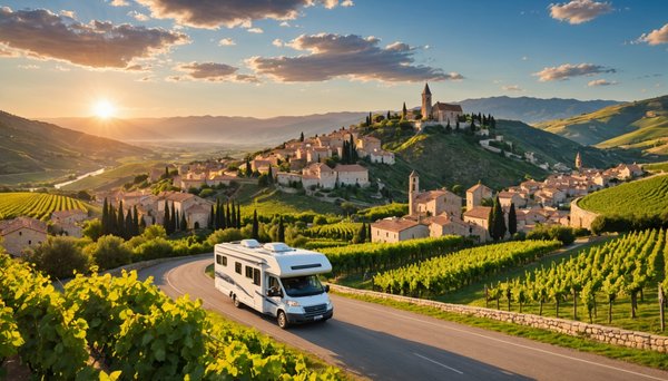Explorer l'Europe lors d'un voyage en camping-car
