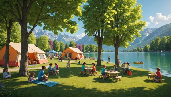 Les Clubs pour Enfants Les Plus Enchanteurs dans les Campings d'Annecy.