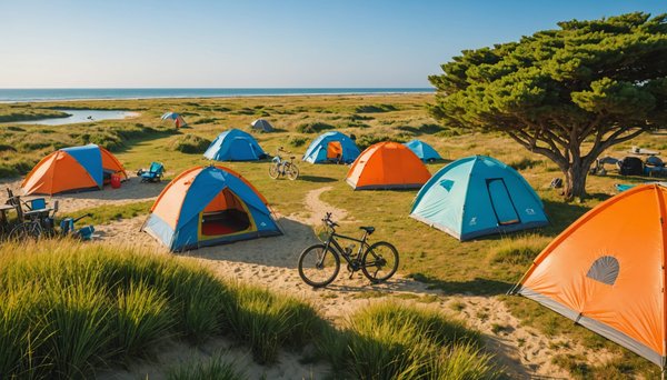 Plongez dans le bonheur : camping avec parc aquatique à l'île de Ré