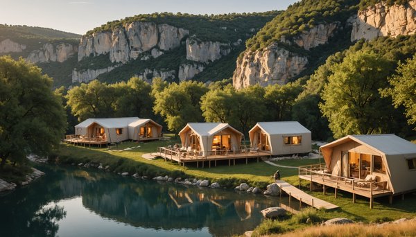 Qu'est-ce qu'un camping club 5 étoiles en Ardèche ?