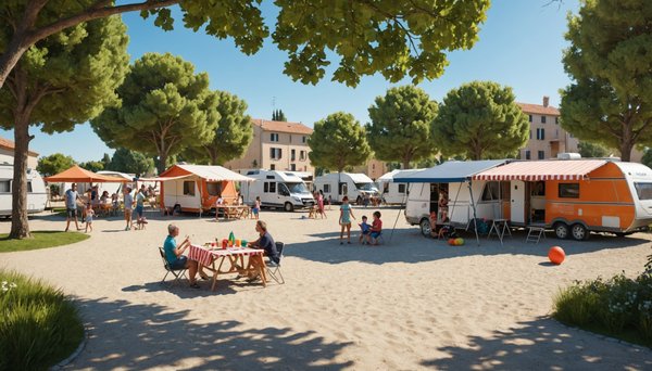 Quels sont les services et les animations proposés par le camping club Occitan à Vias ?