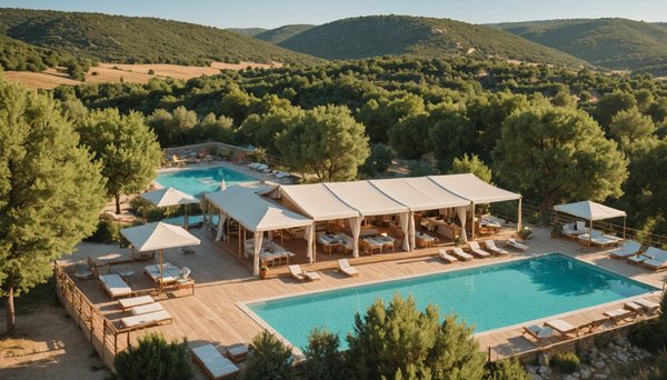 Quelles sont les offres actuelles des campings clubs 4 étoiles en Ardèche Sud ?