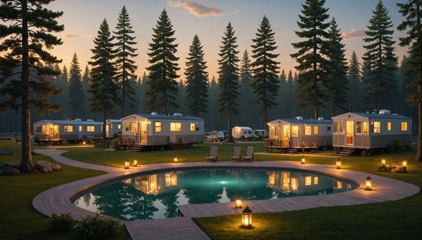 Détente ultime : Découvrez nos campings avec mobil-home et jacuzzi privatif