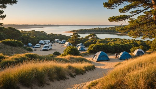 Exploration des campings du Bassin d'Arcachon