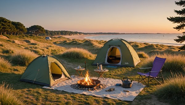 Découvrez les joies du camping dans le Morbihan, France